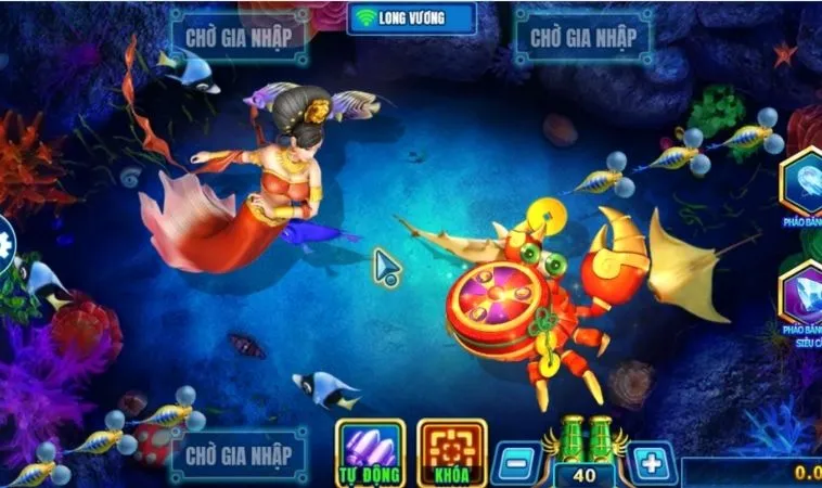 Giao diện chơi Bắn Cá Rồng Tại Go88