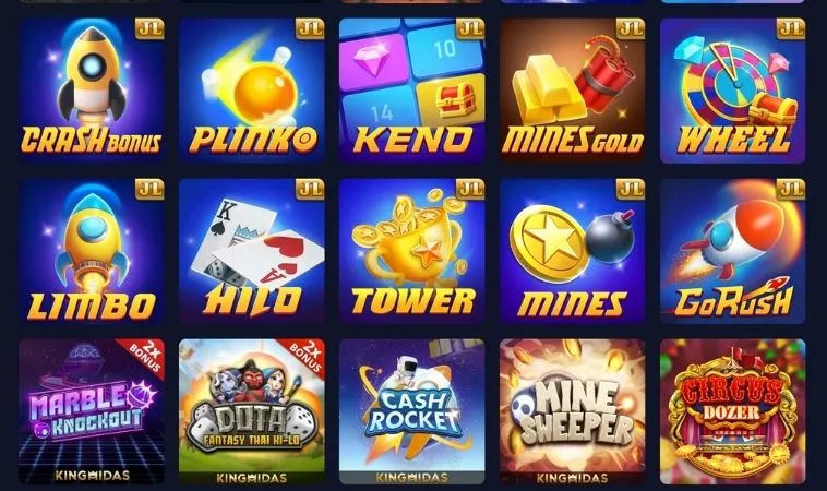 Đa dạng các tựa game nhanh hấp dẫn tại GO88