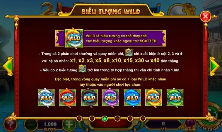 Biểu tượng WILD trong Nổ Hũ Táo Quân Tại Go88