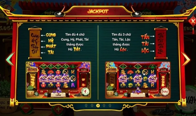 Cách tính Jackpot trong game Nổ Hũ Ông Đồ Tại Go88