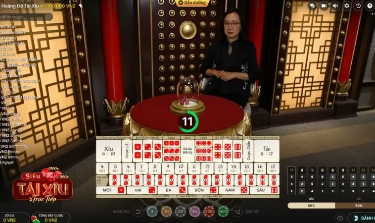 Bàn cược Tài Xỉu Go88
